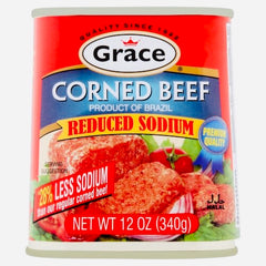 Grace Corned Beef 340g Less Sodium