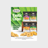 GRACE Sweet Plantain Chips Sets Of 3