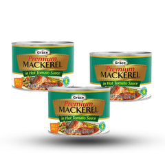 Grace Premium Mackerel Hot and Spicy 200G Set Of 3