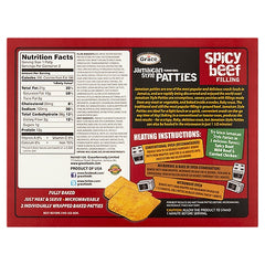Grace Jamaican Spicy  Beef Patties Pack Of 2