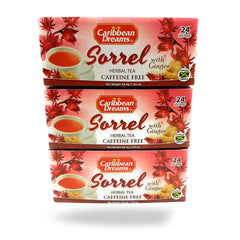 Caribbean Dreams Sorrel With Ginger Tea 38.4G