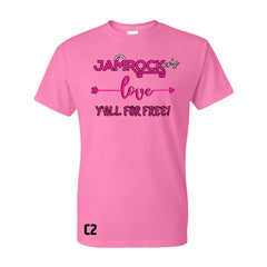 Jamrocker’s Love Y’all For Free Short Selves Shirts C2