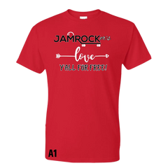 Jamrocker’s Love Y’all For Free Short Selves Shirts A1