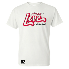 Jamrocker’s Love Y’all For Free T. Shirt Sort Selves B2