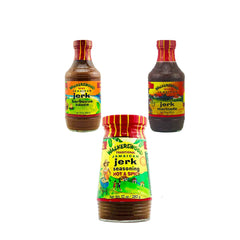 Walkerswood Jerk Seasoning & Jerk BBQ Sauce Sets Of 3