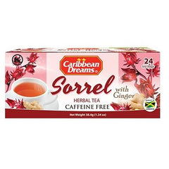 Caribbean Dreams Sorrel With Ginger Tea 38.4G