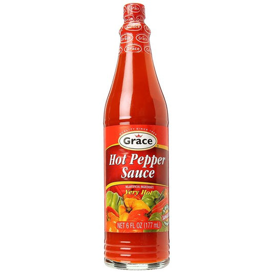 Grace Hot Pepper Sauce 177ML