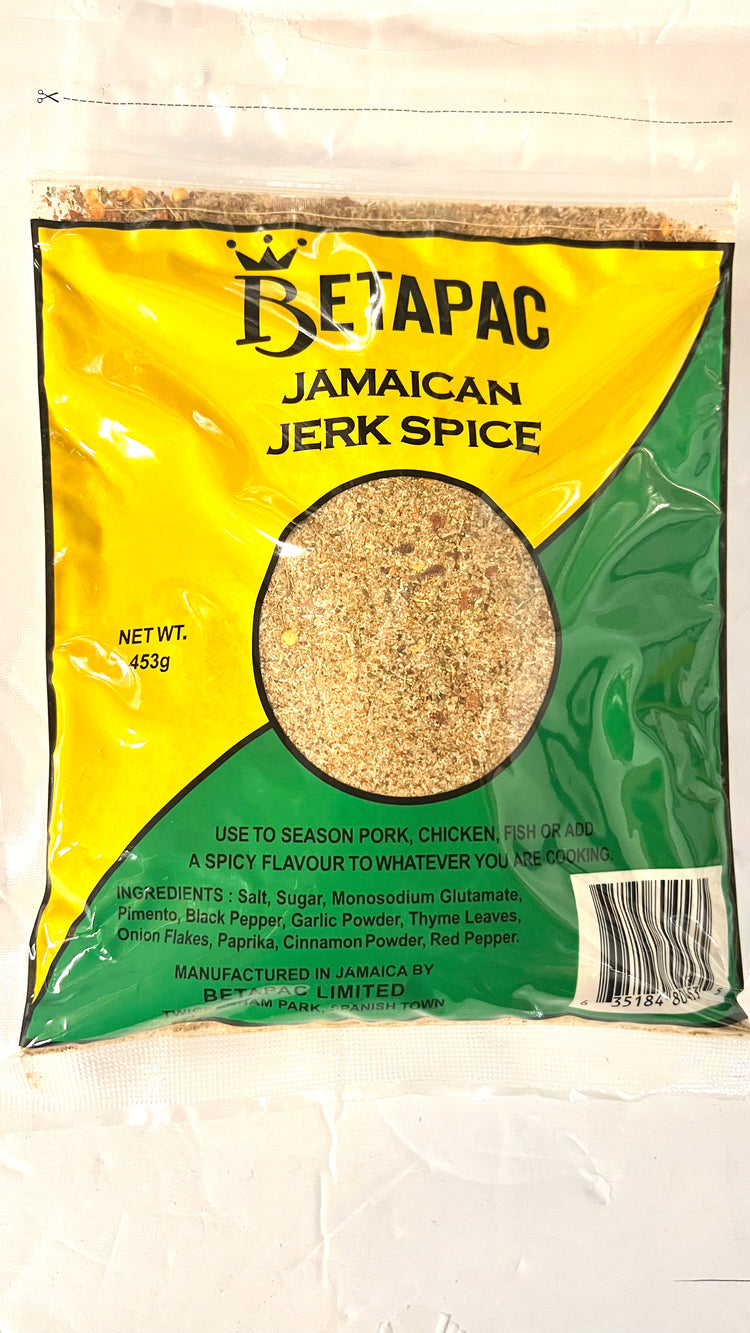 Betapac Jerk Jamaican Spice 453g