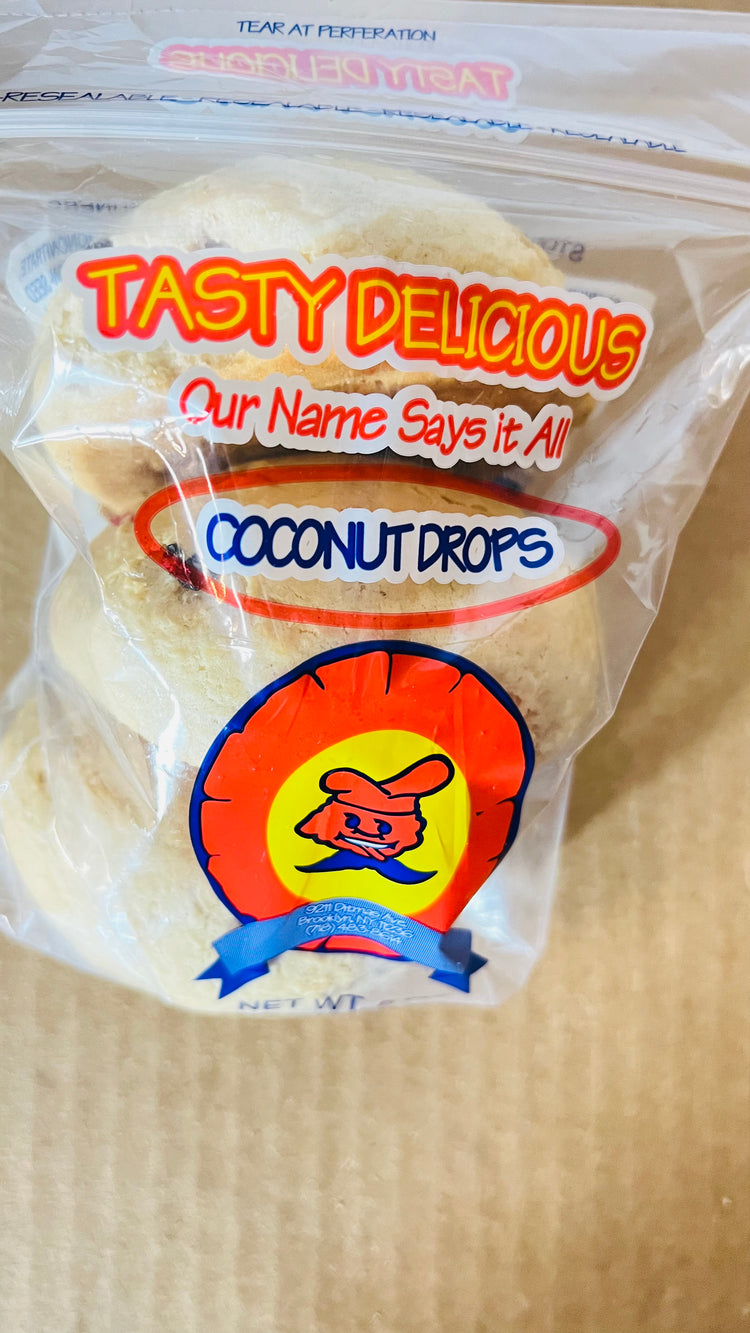 Tasty Delicious Coconut Drops Cake