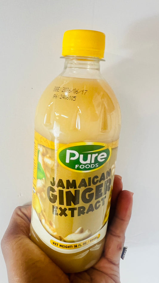 PURE FOOD JAMAICAN GINGER EXTRACT 454ML