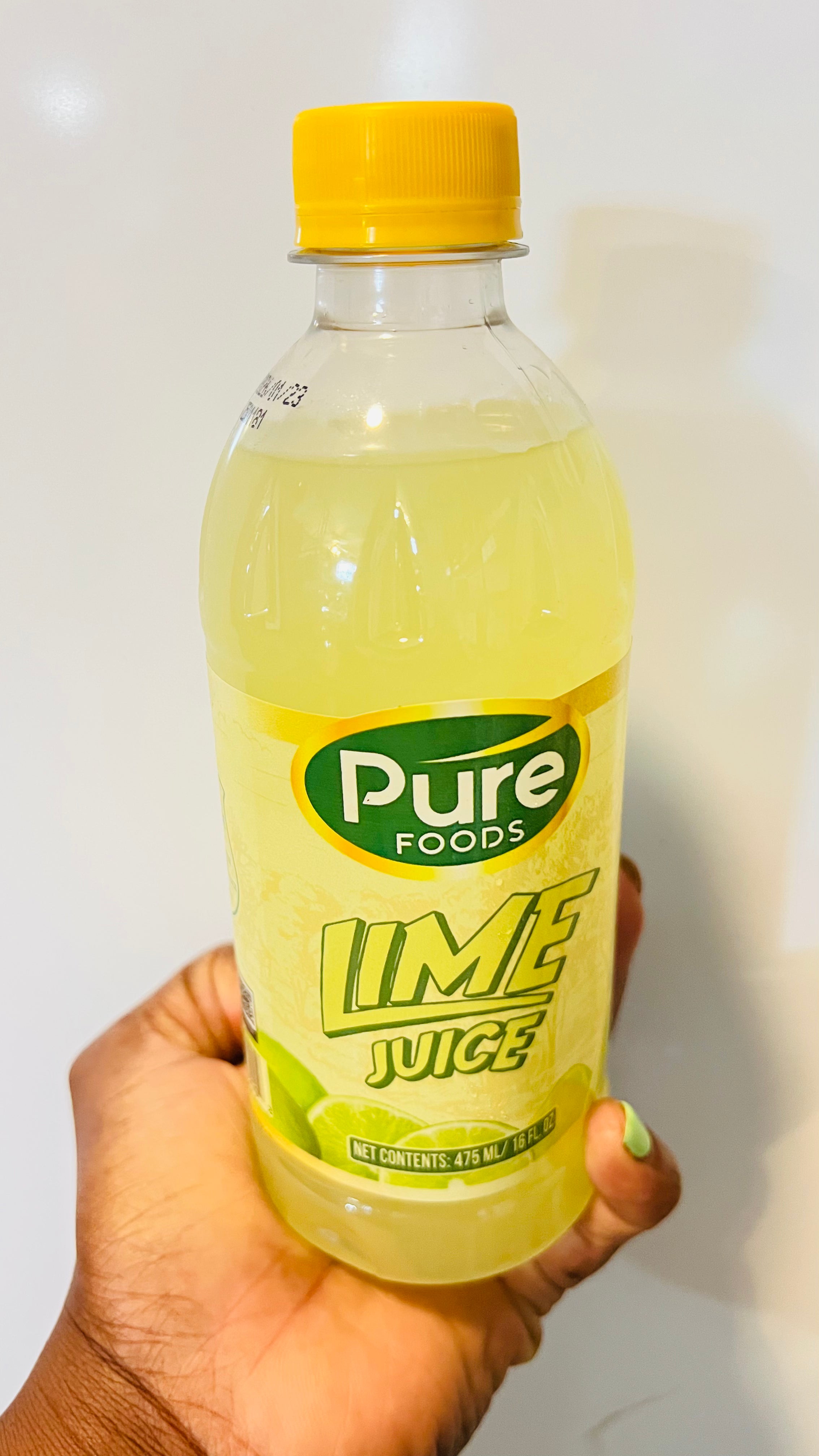 PURE FOOD JAMAICAN LIME JUICE 475ML