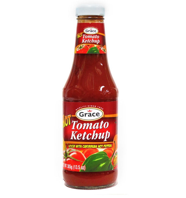 Grace Hot Tomato Ketchup 380G Small