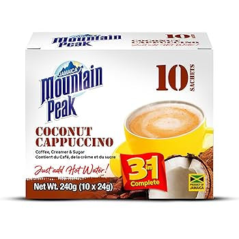 Mountain Peak Coconut Cappuccino