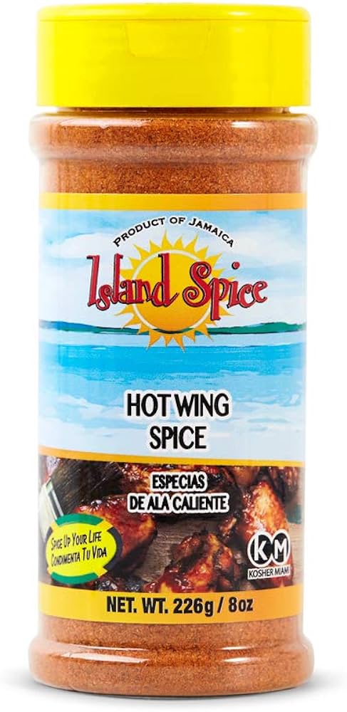 Island Spice Hot Wings Spice 8oz