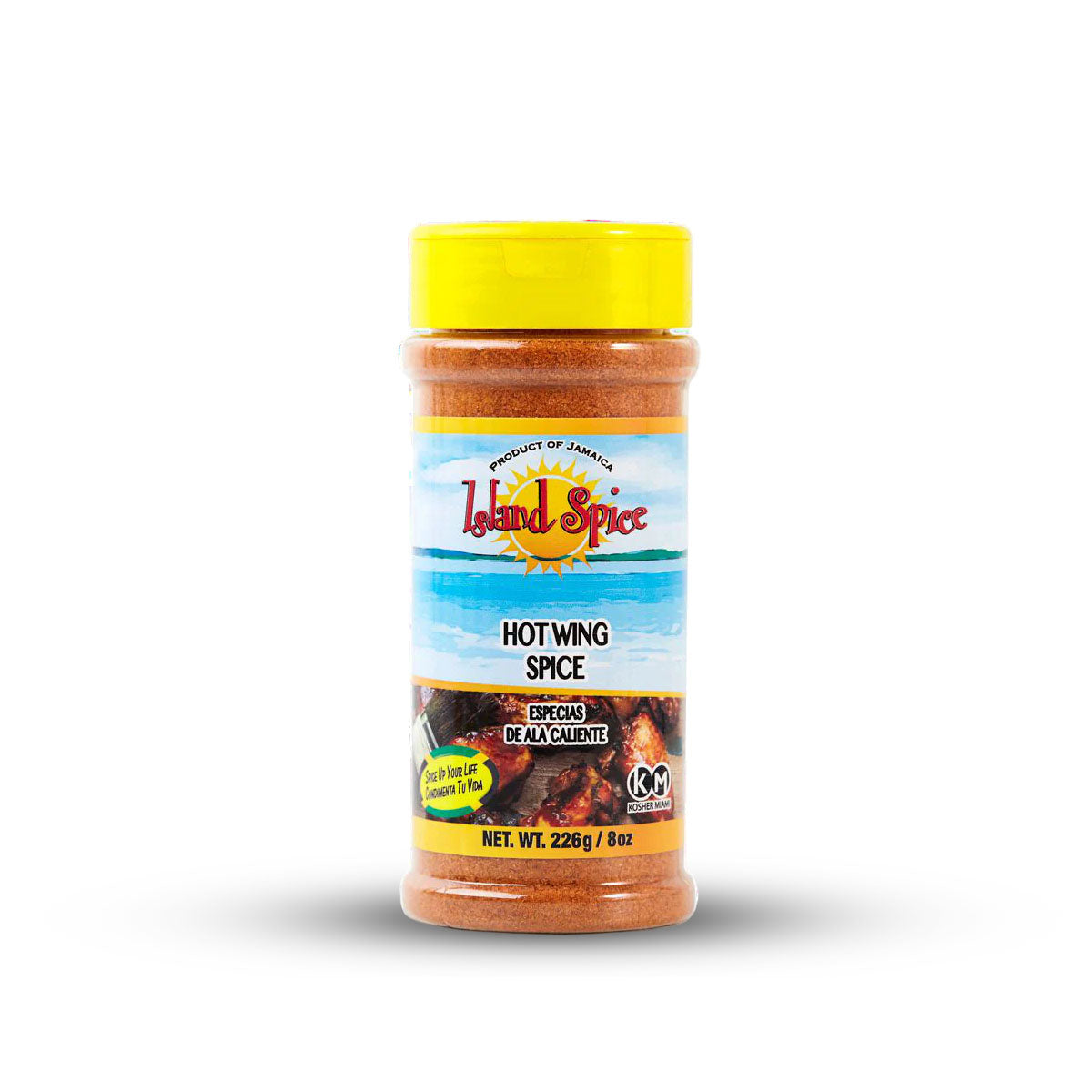 Island Spice Hot Wings Spice 8oz