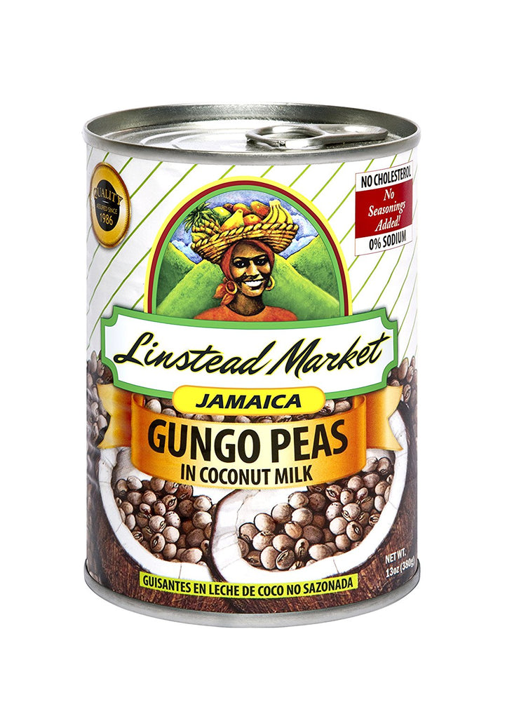 Linstead Market Gungo Peas 380G In Seasoned Coconut Milk