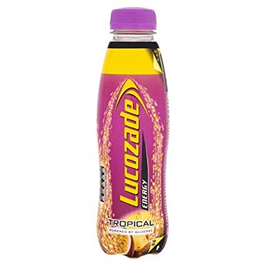 Lucozade Energy Drink 380ML  Tropical Set of 3