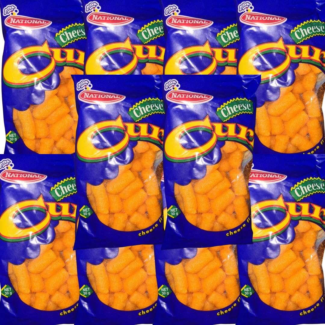 National Cheese Curls Pack of 12
