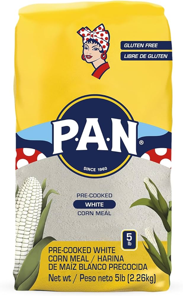 Pan White Corn Meal 5lb
