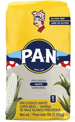 Pan White Corn Meal 5lb