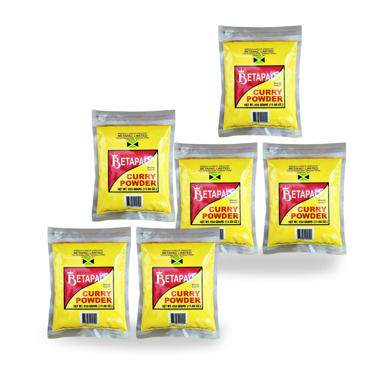 Betapac Curry Small Sachet Packet Pack Of 6
