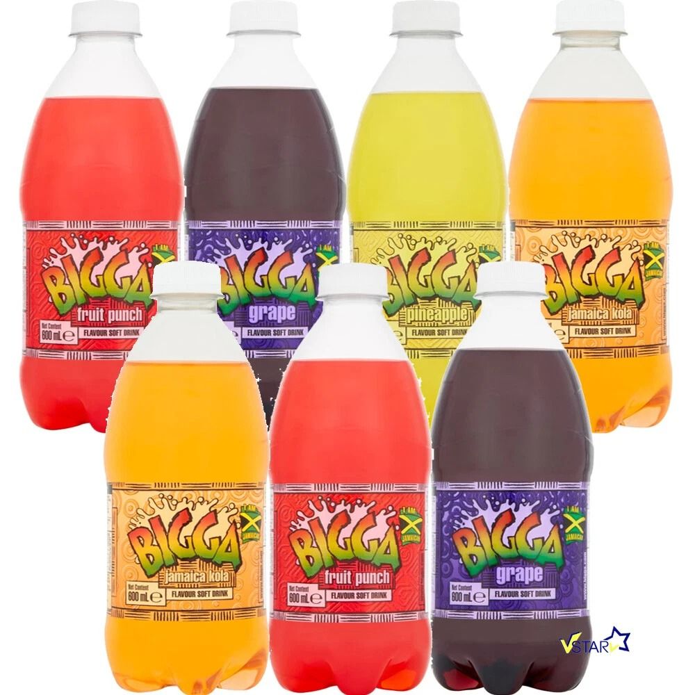 BIGGA SOFT DRINKS SETS OF 3 600ML