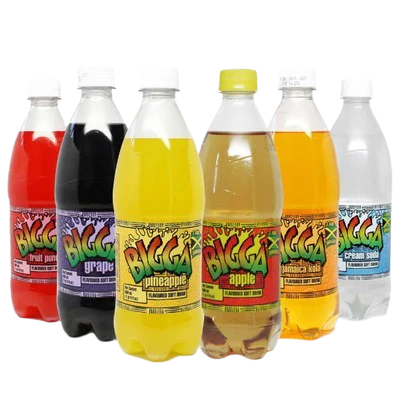 BIGGA SOFT DRINKS SETS OF 3 600ML