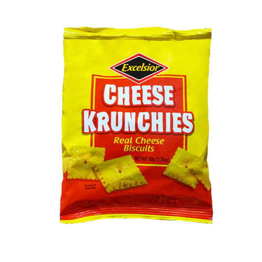 EXCELSIOR CHEESE KRUNCHIES 50G Set Of 3 Small