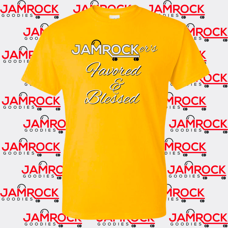 Jamrocker’s Favored & Bless  Short Selves T. Shirt