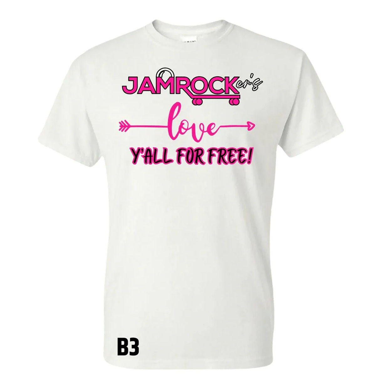 Jamrocker’s Love Y’all For Free T. Shirt Short Selves Shirts B3
