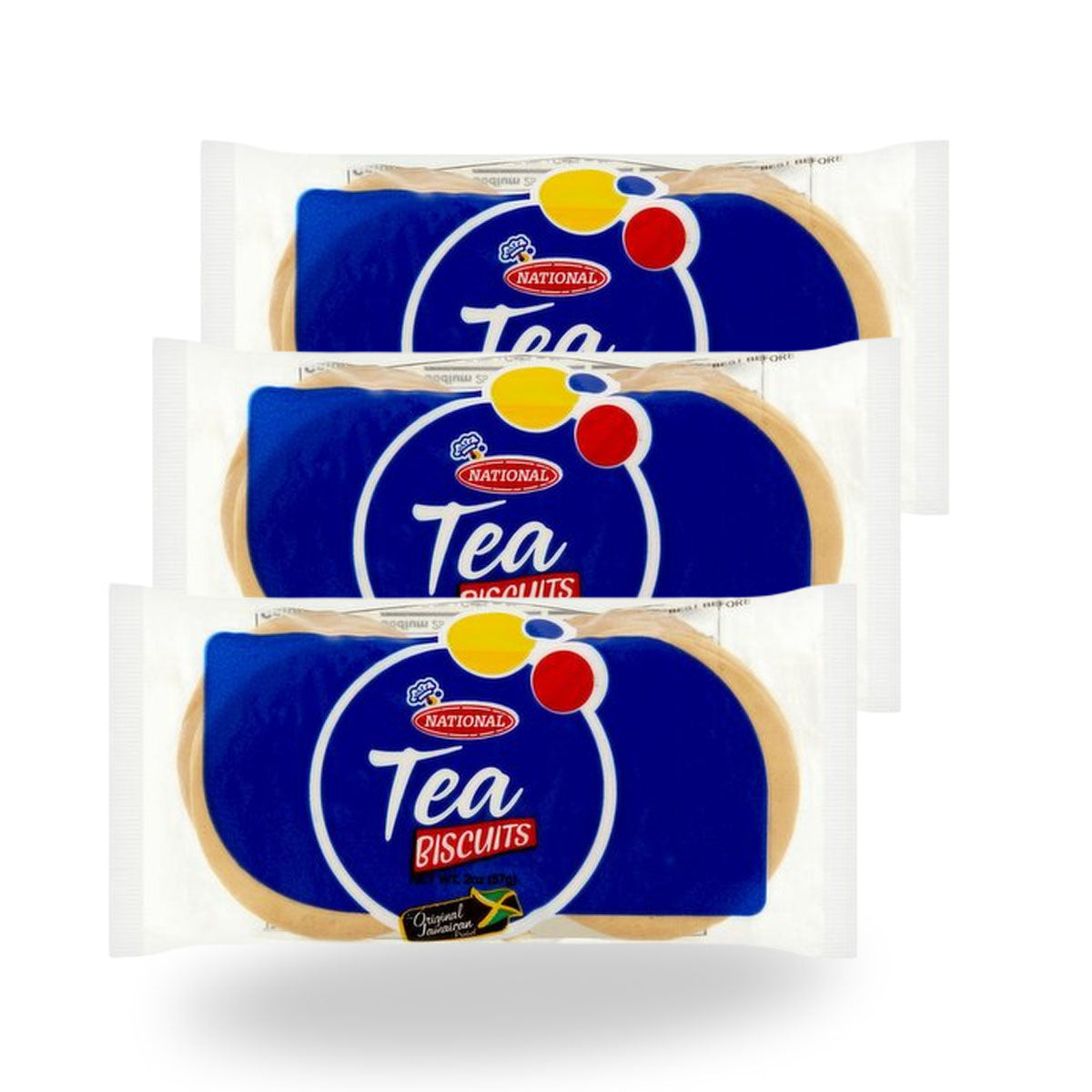 National Tea Biscuits  Snacks Sets Of 3