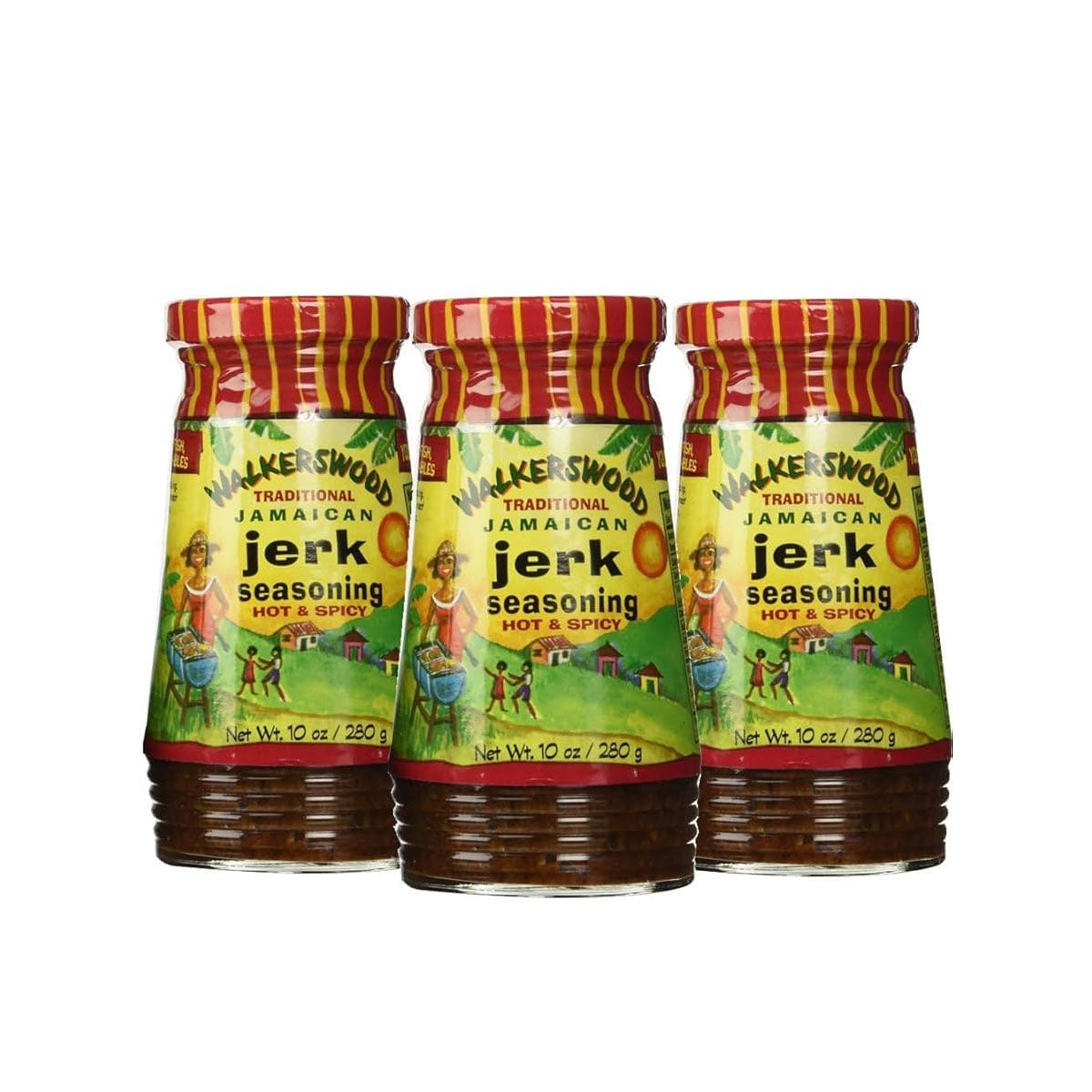 WalkersWood Jerk Seasonings Bottles of 3