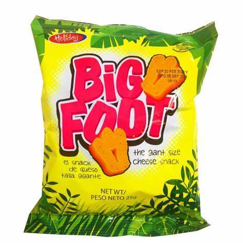 Holiday Big Foot Snack (12) Pack Regular