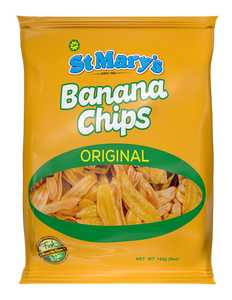 St Mary's Banana Chips 142g Sets of 3 Large