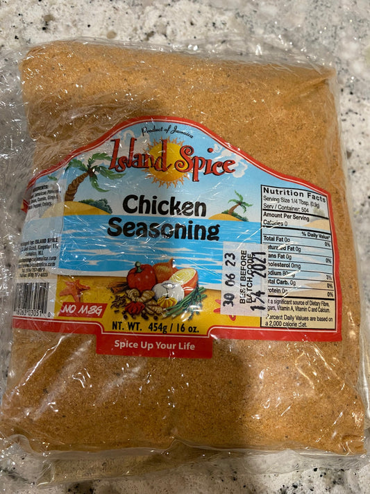 Island Spice Chicken Seasoning 1lb