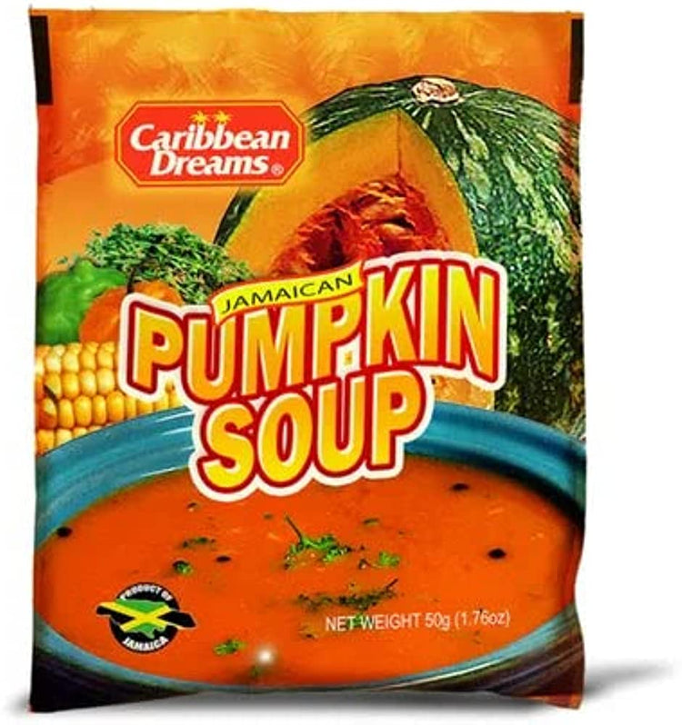 Caribbean Dreams Pumpkin Soup 50g Box Of 12