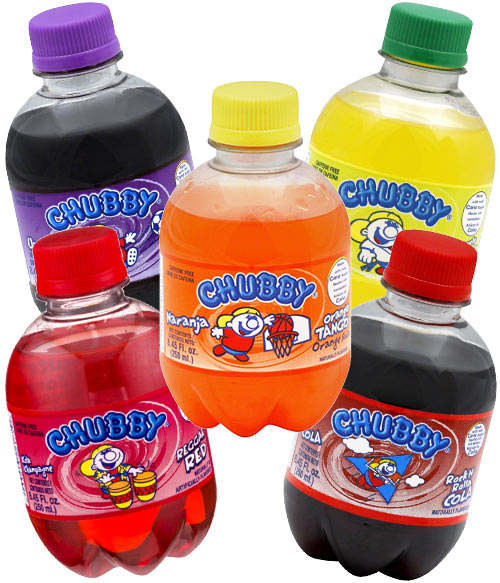 Chubby Soft Drinks  Sets Of 6