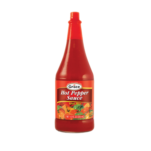 Grace Hot Pepper Sauce 12FL