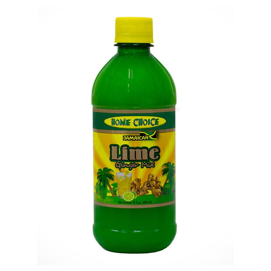 HOME CHOICE LIME GINGER MIX 454ML