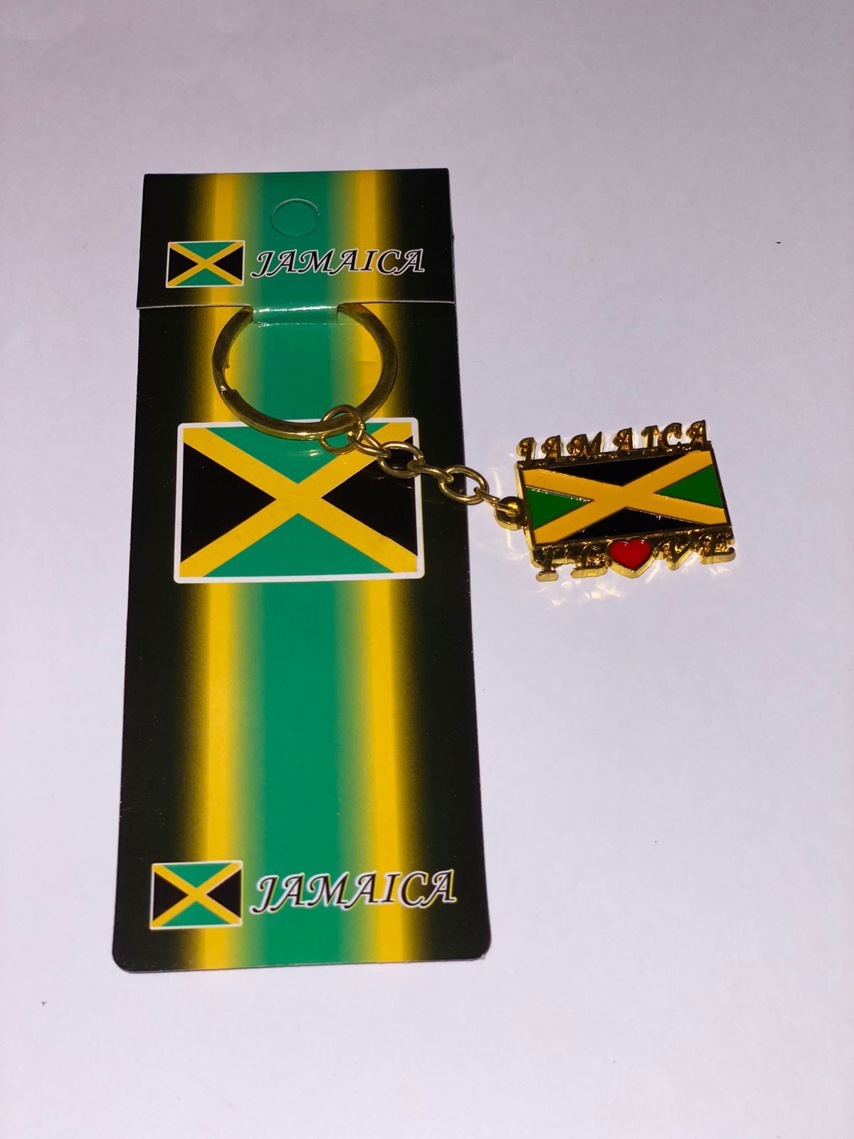 Keychain Motto & Flag