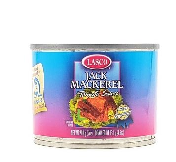Lasco Jack Mackerel Tomato Sauce 200g  Sets Of 3