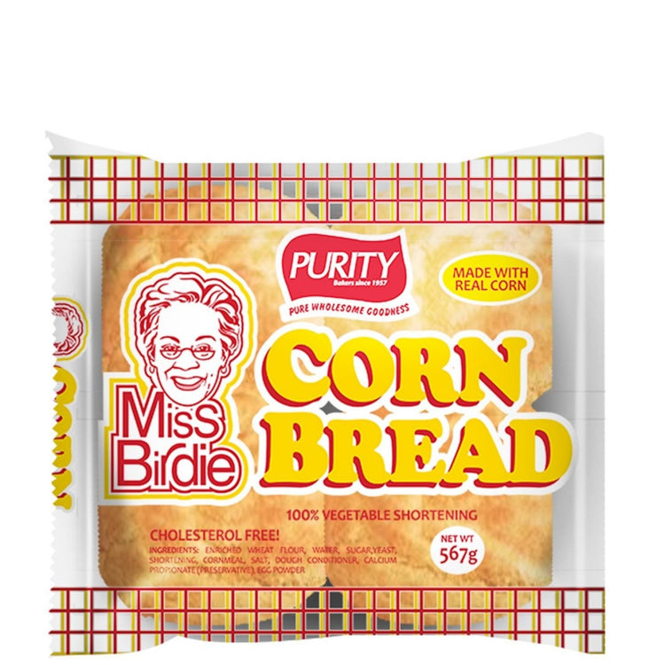 Miss Birdie Purity  Corn Bread Bag Of Four