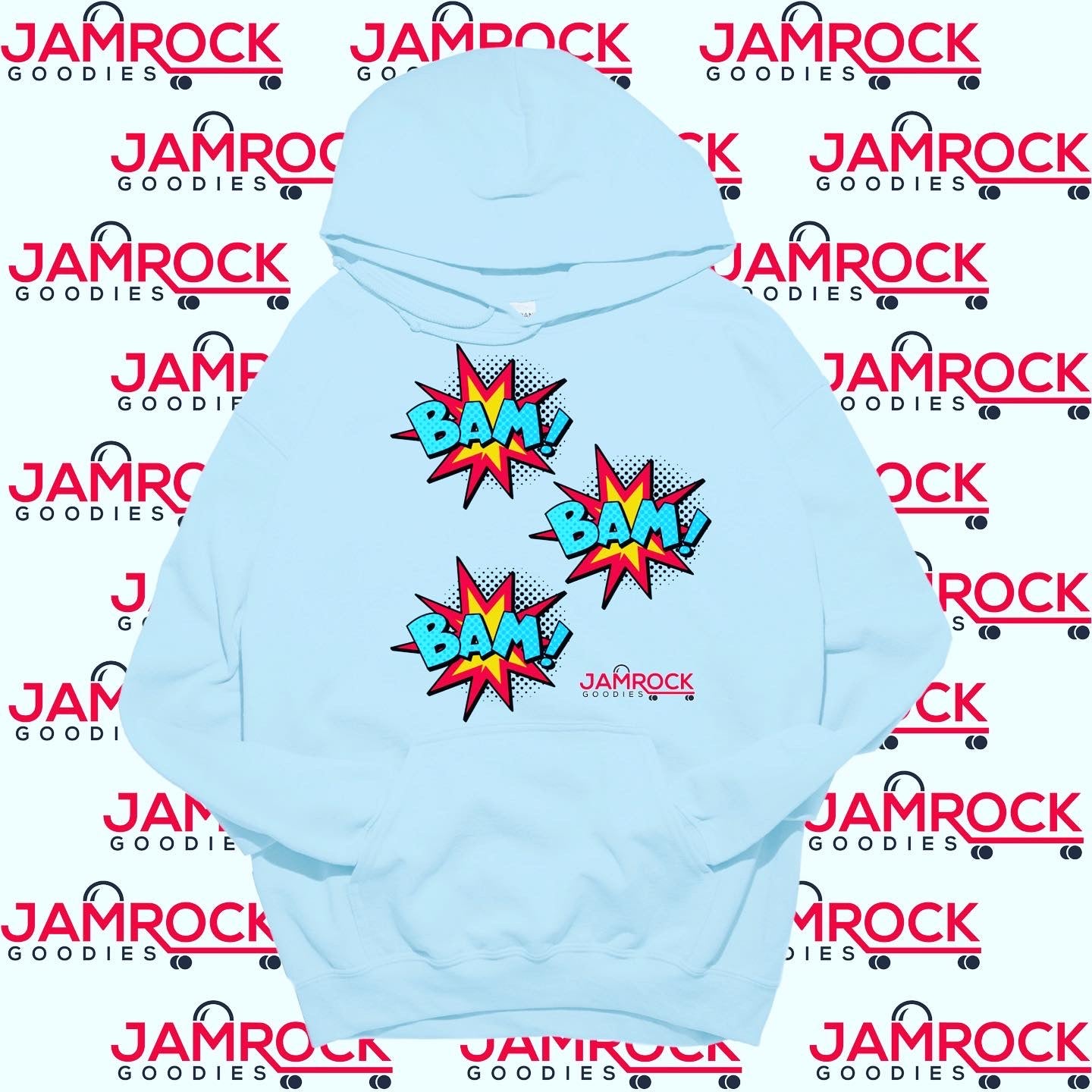 Jamrock Hoodies " Bam Bam Bam"
