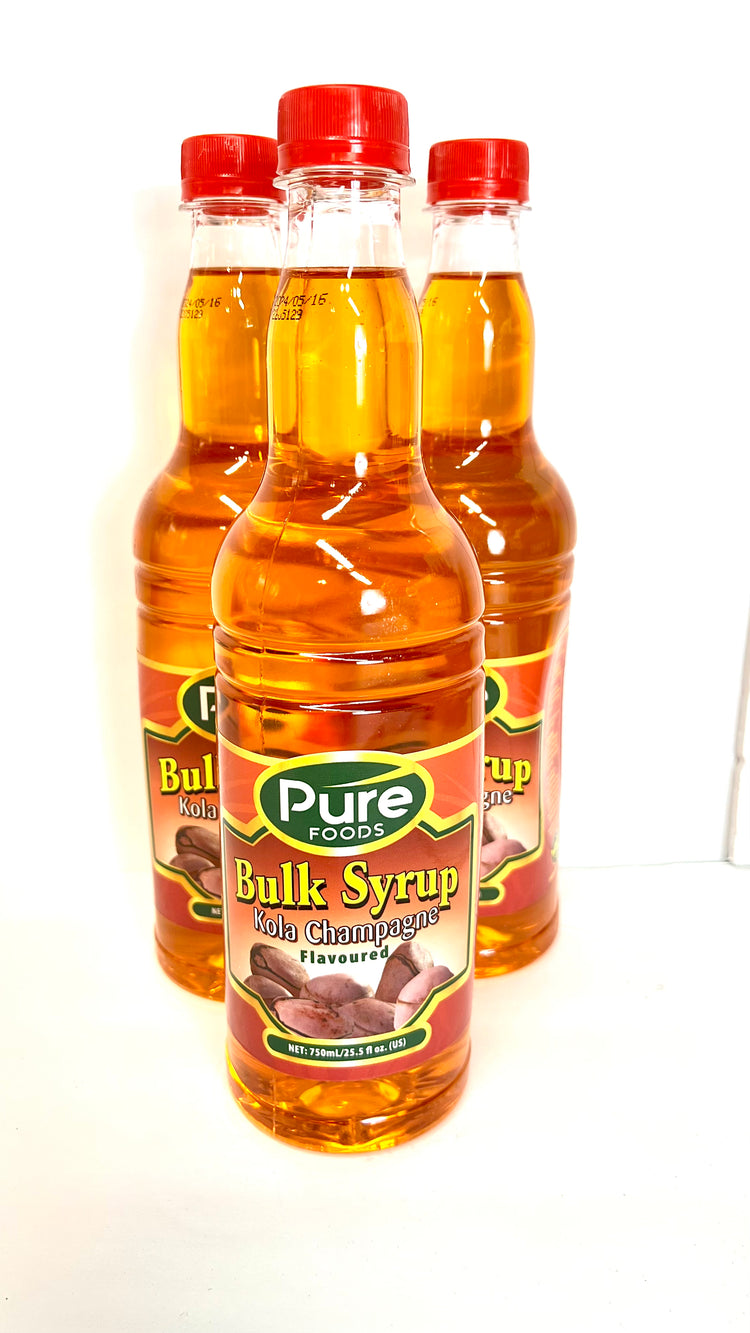 Pure Bulk Syrup 750ML Sets Of 3
