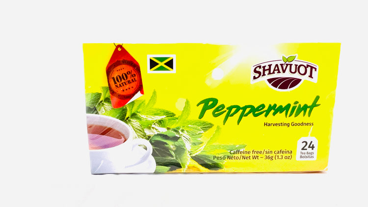 Shavuot Peppermint Tea Bags Caffeine  Free