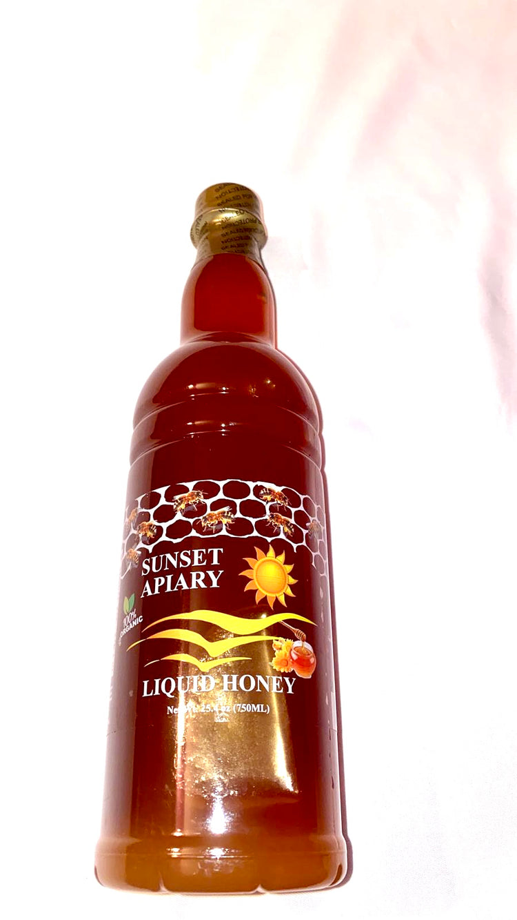 Sunset Apiary Honey 100% Organic 750ml