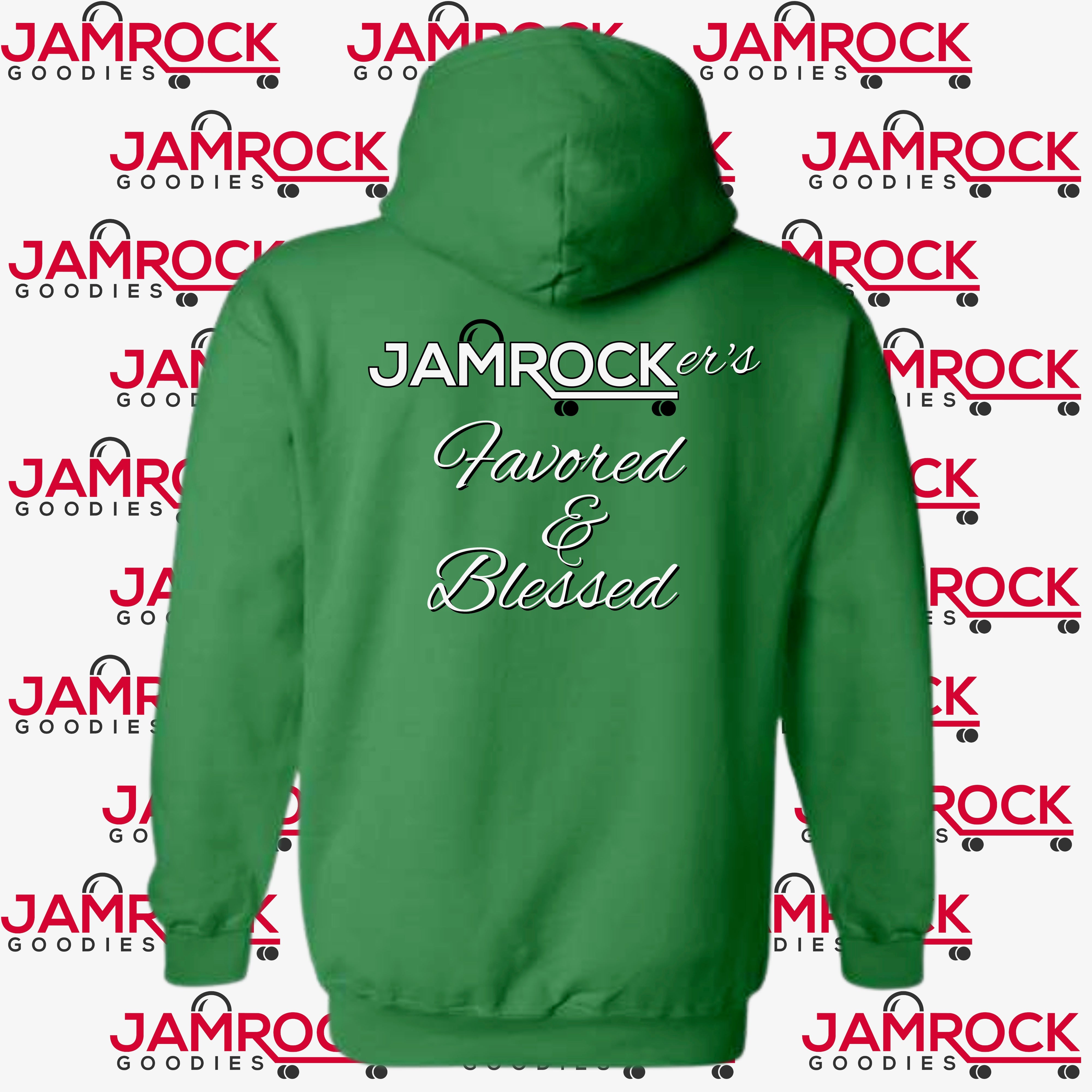 Jamrocker’s Favored & Blessed Hoodie Zipper