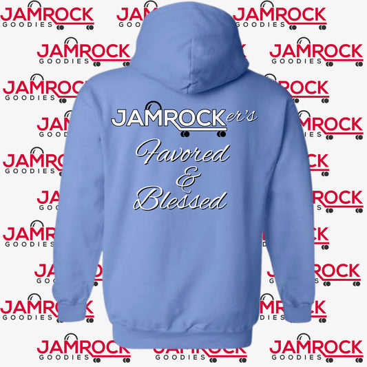 Jamrocker’s favored & Blessed Hoodie Zipper