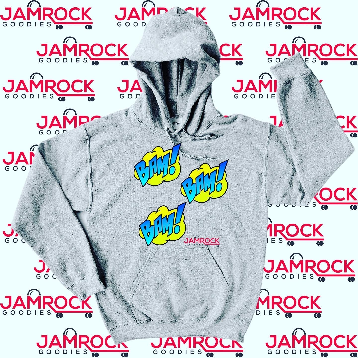 Jamrock Hoodies  "Bam Bam Bam"