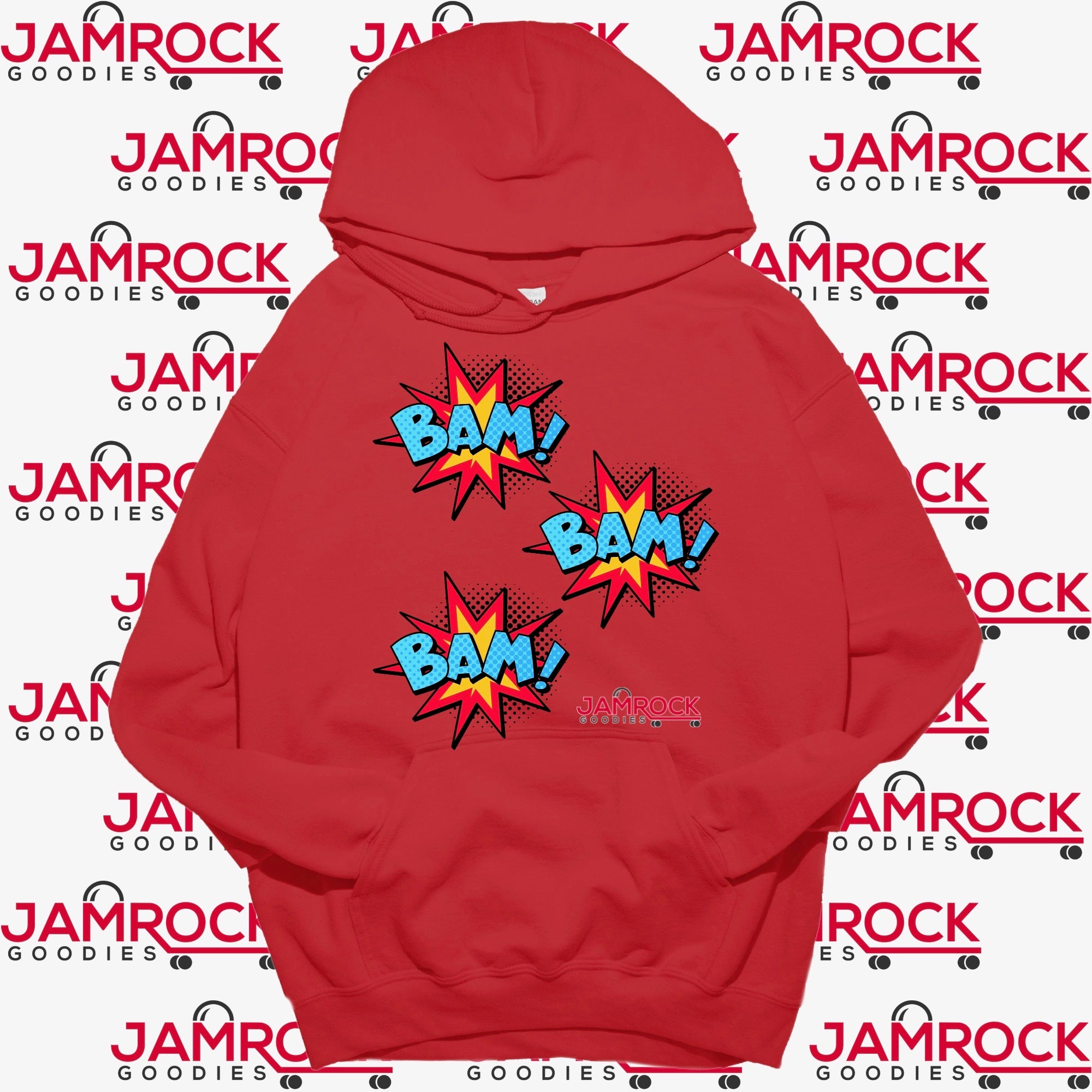 Jamrock Hoodies “Bam Bam Bam”